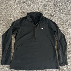 Nike Dri-FIT Black Half-Zip Top
